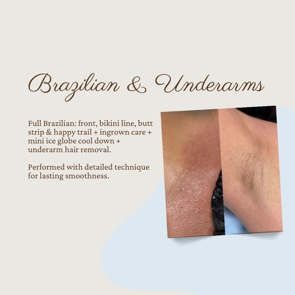 Brazilian & Underarms at Darling Faith XO in Richardson, TX