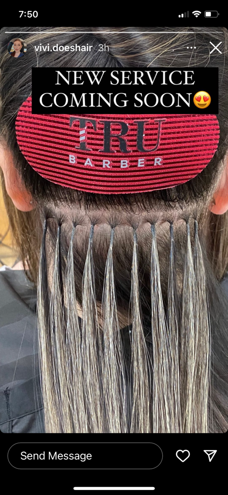 Keratin Fusion Extensions