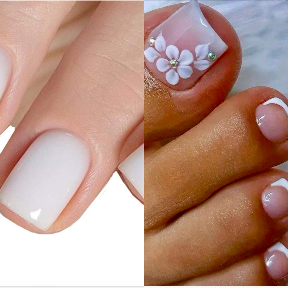 Builder/infill /no Chip Pedicure