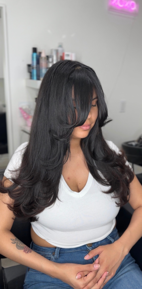 Wash, Haircut and Blowout