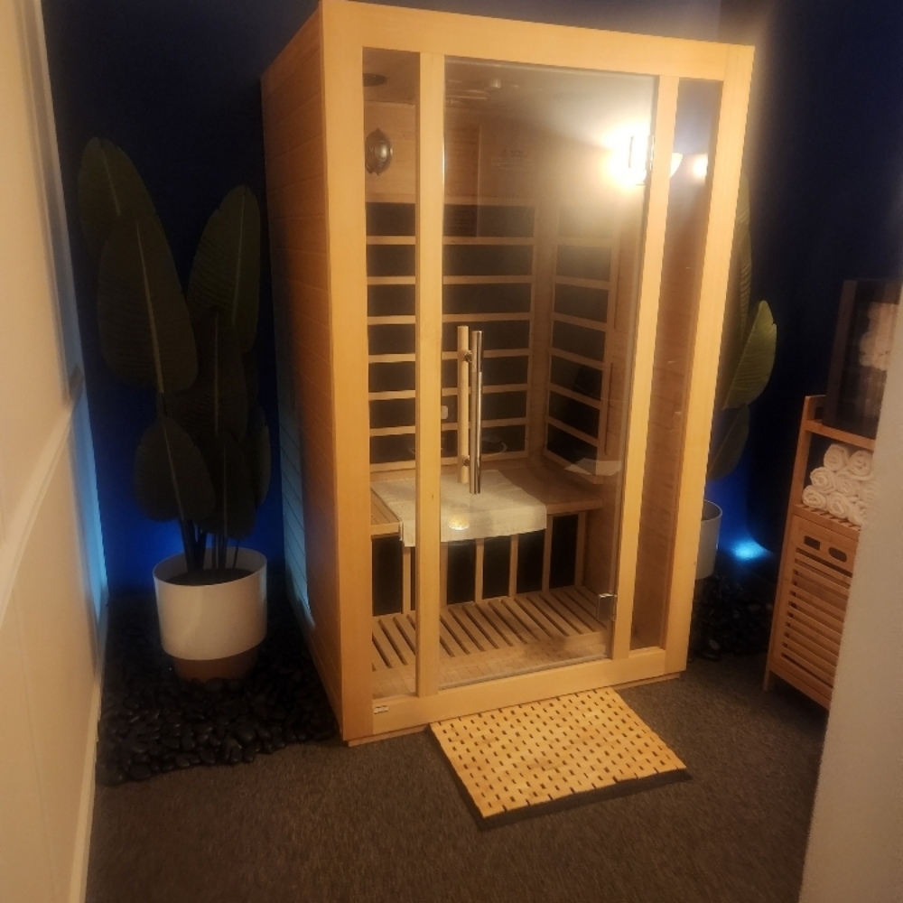 Infrared Sauna 30min at Pause....@ Epiphany Massage & Spa in Winston-Salem, NC
