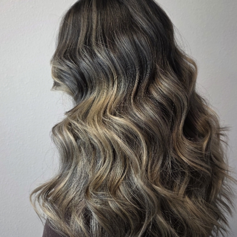 Balayage/Babylight Combo at Lavender Lane Salon in North Richland Hills, TX