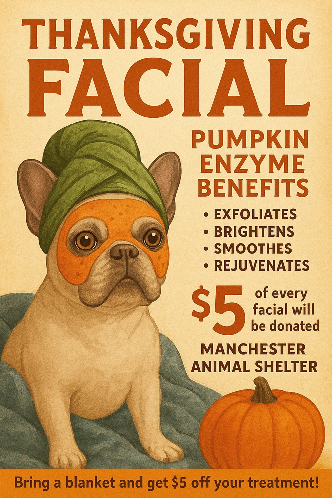 Pumkin Facial at Florence Reyn Beauty Spa & Co in Derry, NH