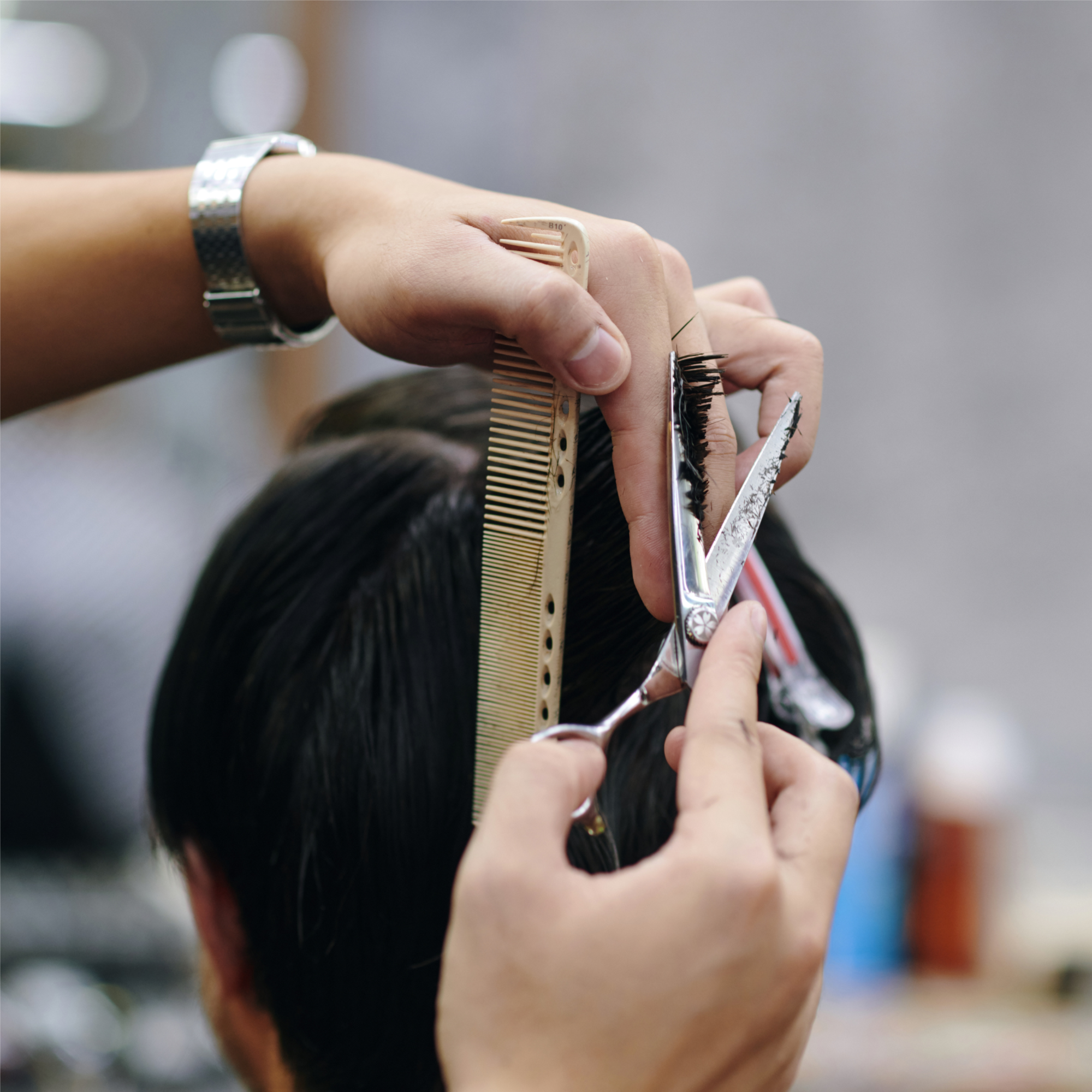 Men's Haircut at Hair By Kristie in Saratoga Springs, UT
