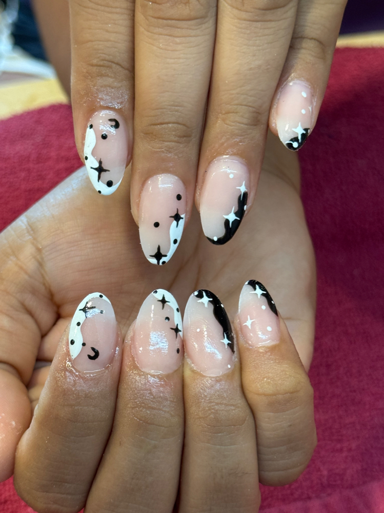 Acrylic With Tips