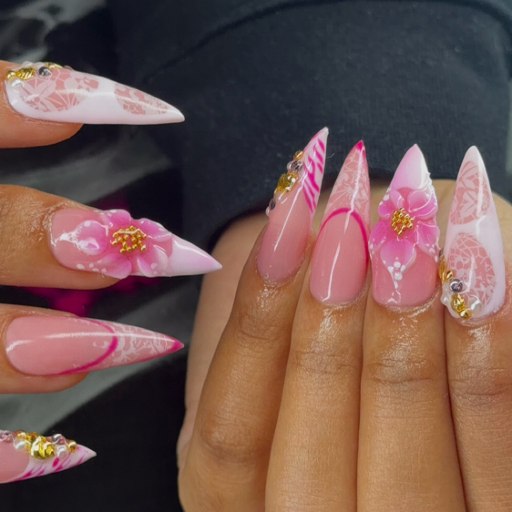 Nail Design Tier Selection at Ely’s Nail Studio in Johnston, RI