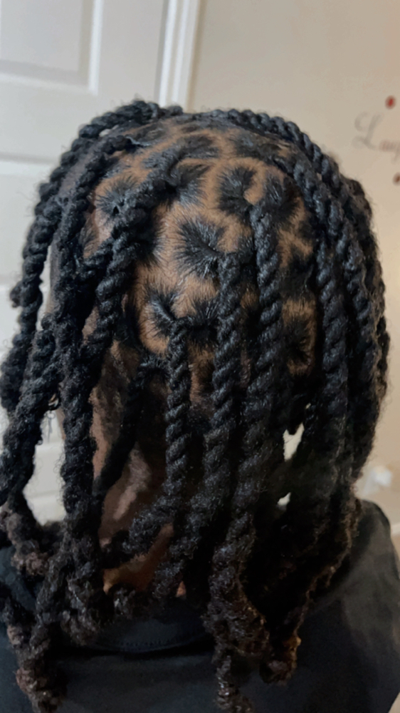 Loc Retwist With Style