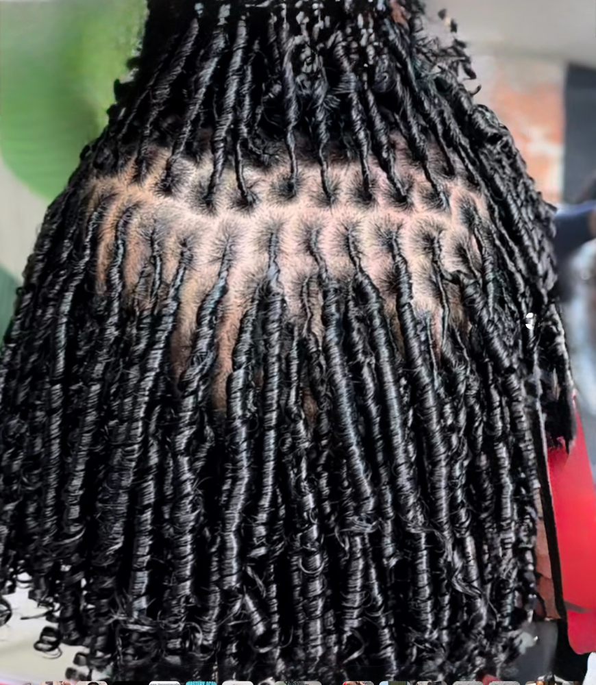Nontraditional Starter Locs at Lovelylocs Natural Hair Care in MORENO VALLEY, CA