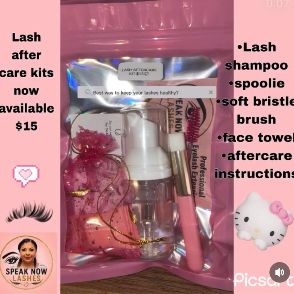 Lash Aftercare Kit at Speak Now Lashes in Kingman, AZ