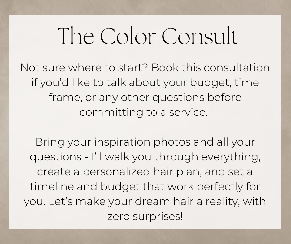 Hair Color Consult