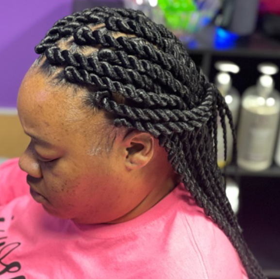 Medium Senegalese twist at Tks Beauty Bar LLC in Memphis, TN