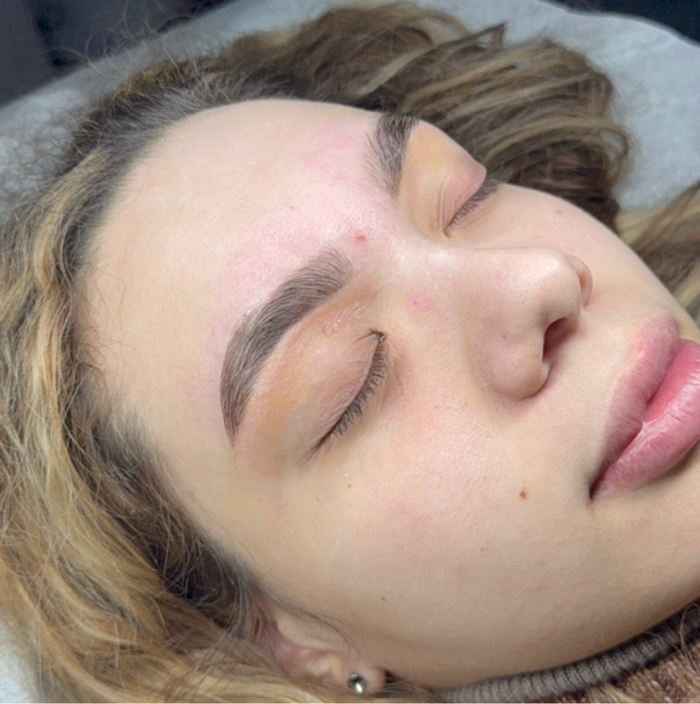 brow shaping + tint at realroseesthetics in Ozone Park, NY