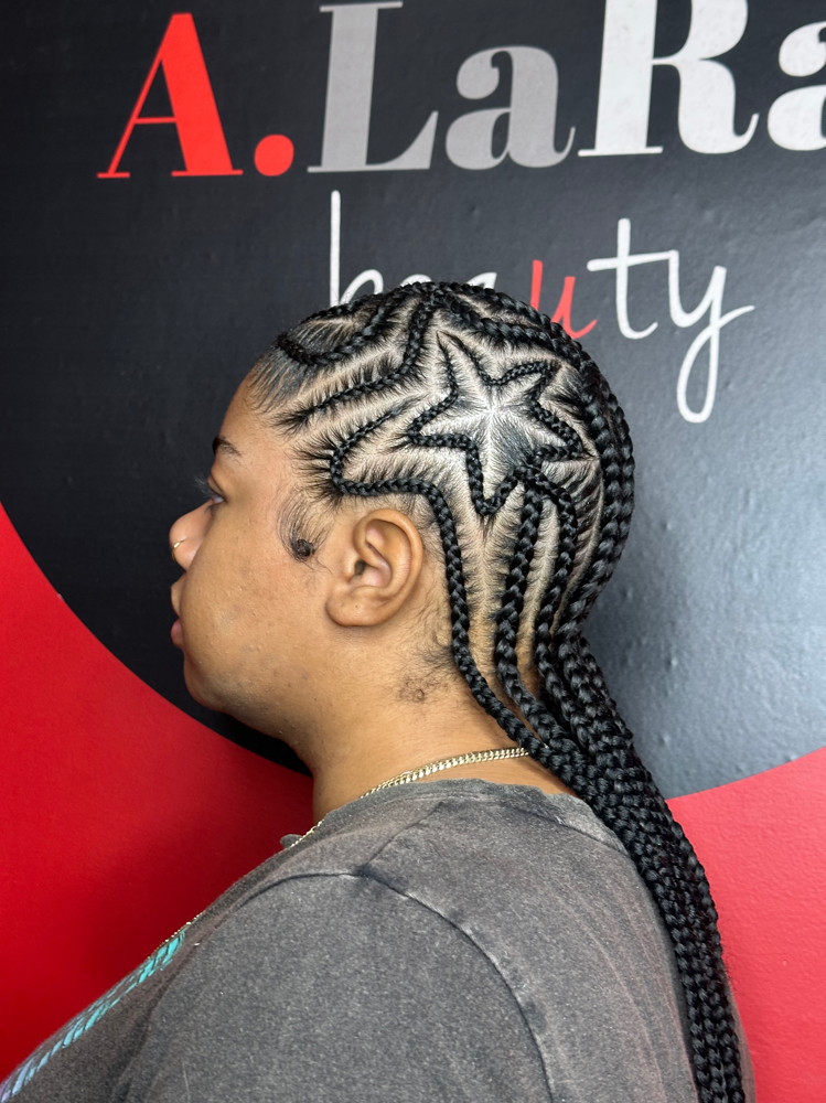 Freestyle Feed-in Braids