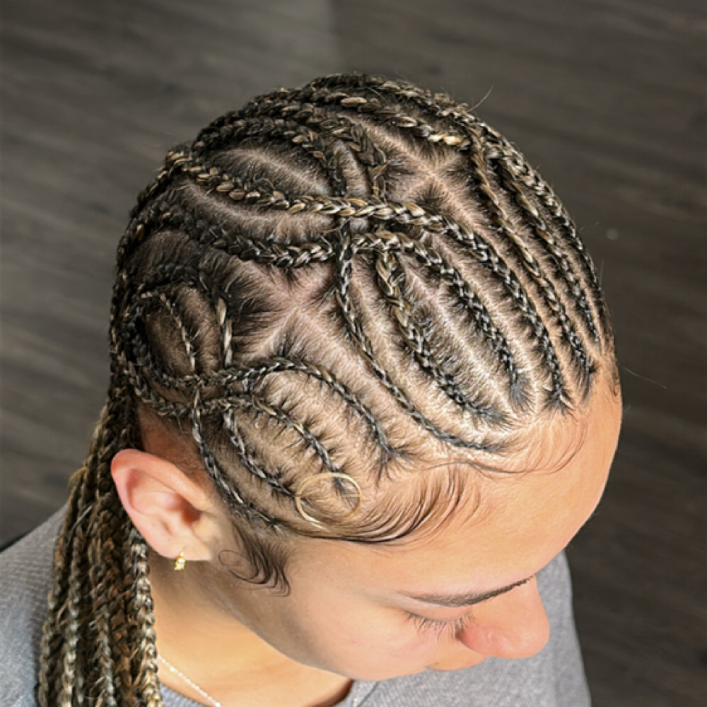 Freestyle Feed-in Braids