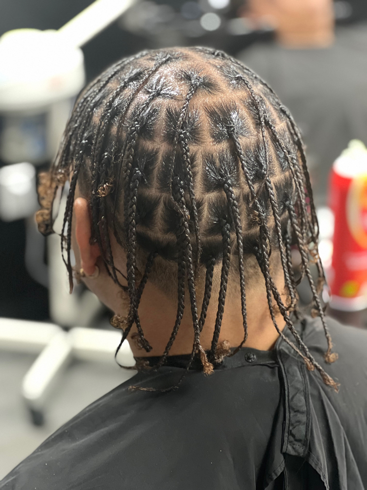 PLATS(MEN BOXBRAIDS)