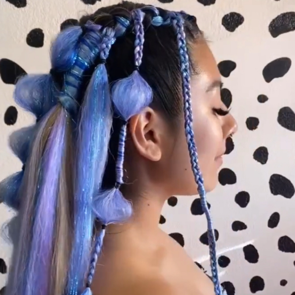 Festival Braids at Black Sheep Salon in Long Beach, CA