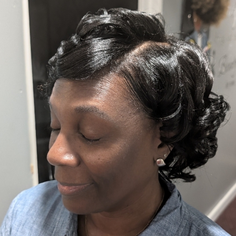 Silk Out at Embrace 🌴 Natural Hair Salon in Timmonsville, SC