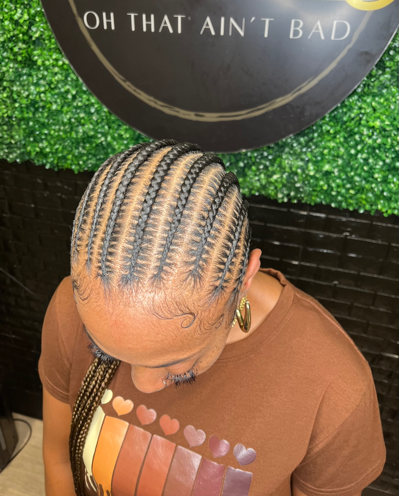 Feed- in Braids (8-10) at Oh That Ain’t Bad in Houston, TX