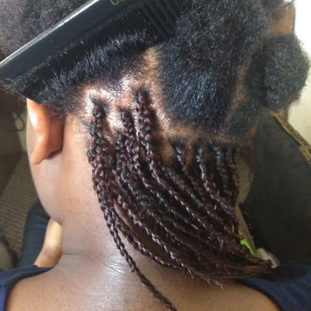 Small Box Braids at Mama Bear Beauty Hair Care in Abilene, TX