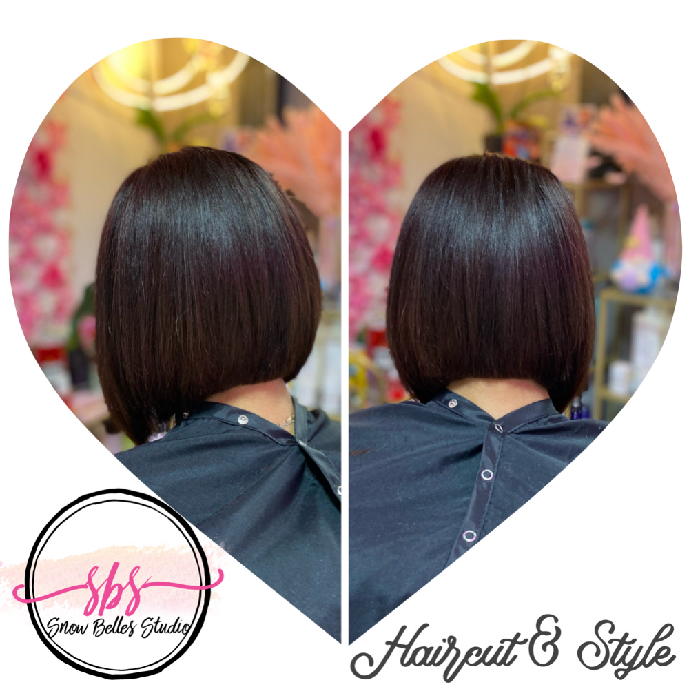 Haircut at Snow Belles Studio-Luxury Beauty in Round Rock, TX