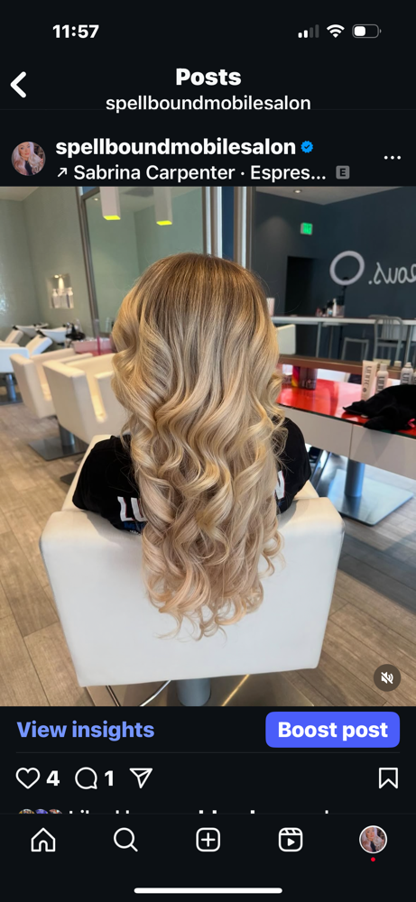 Tape In Extentions (partial)