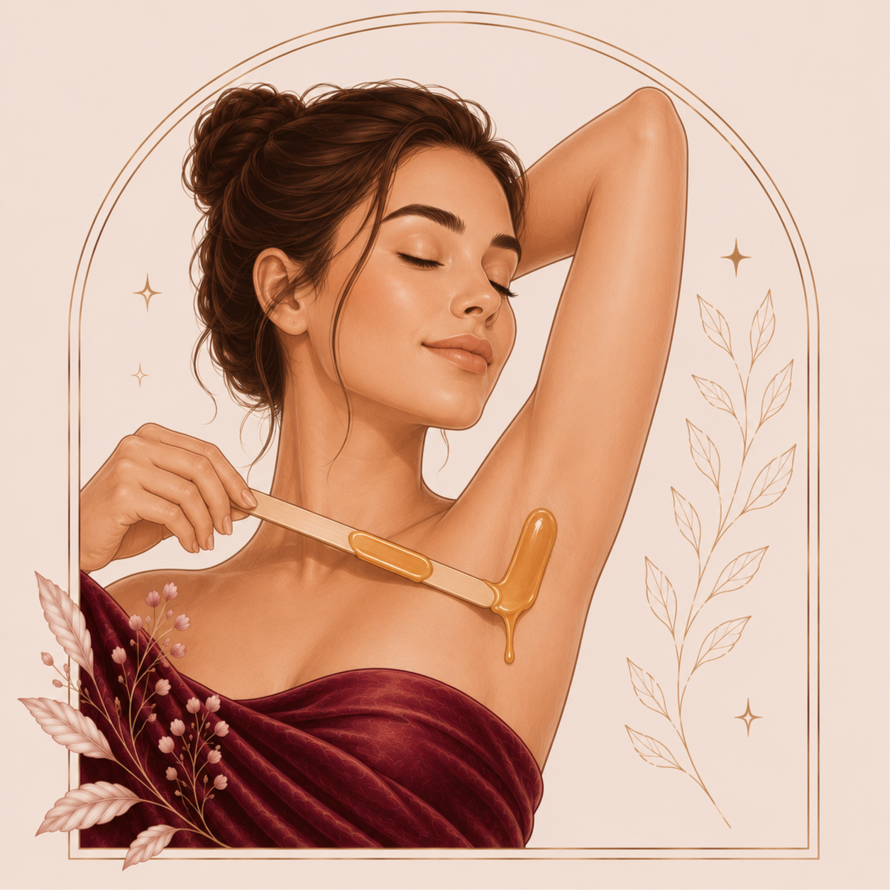 Underarms at Gina’s Velvet Peach Studio LLC in Evanston, IL
