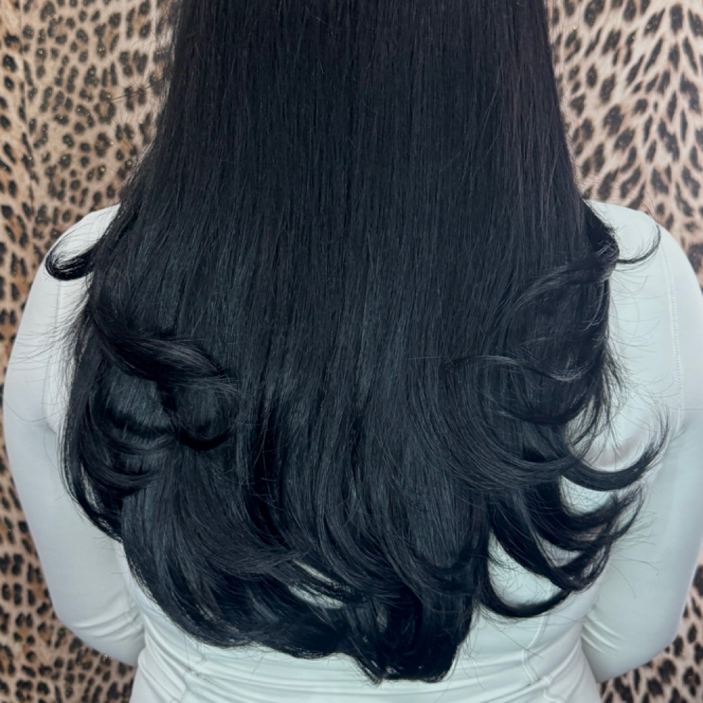 All Over Gloss at Dream Hair Studios LLC in San Bernardino, CA