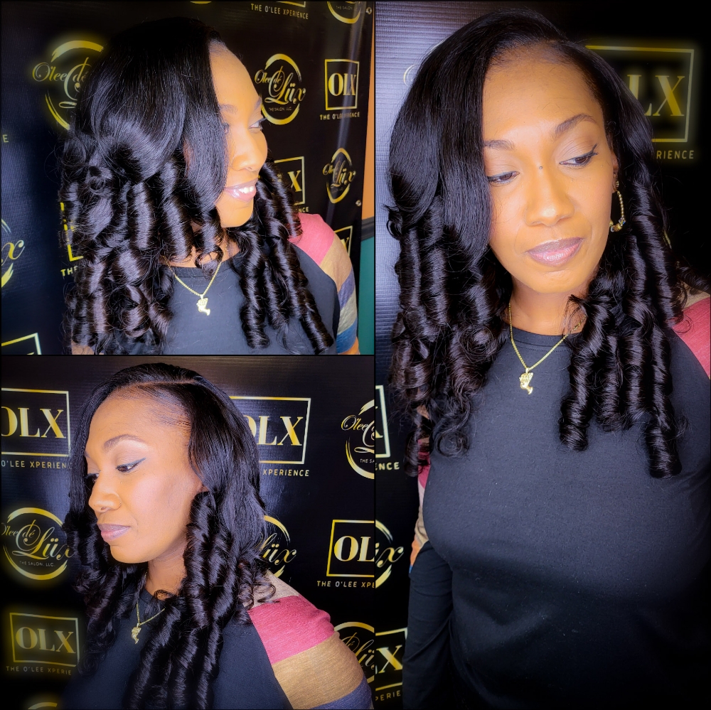 Traditional Sew In w/Leave Out