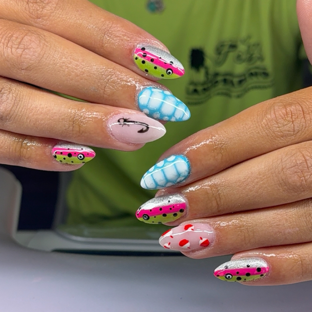 Acrylic Full Set at Nails By Holly in West Alexandria, OH