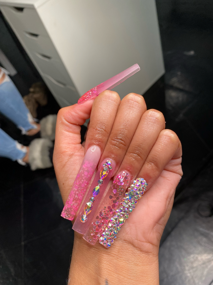 3xL Glam Nails