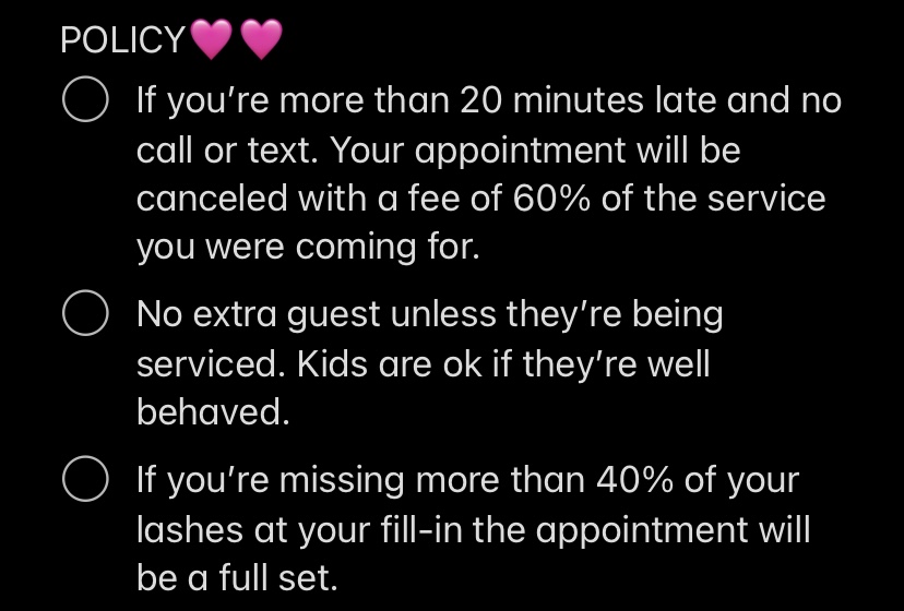 READ BEFORE BOOKING