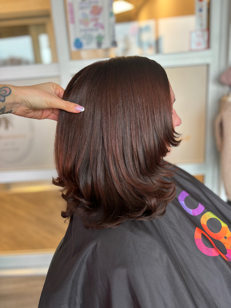 Routes & Blowout at The Haiir Doc in Port Jeff Station, NY