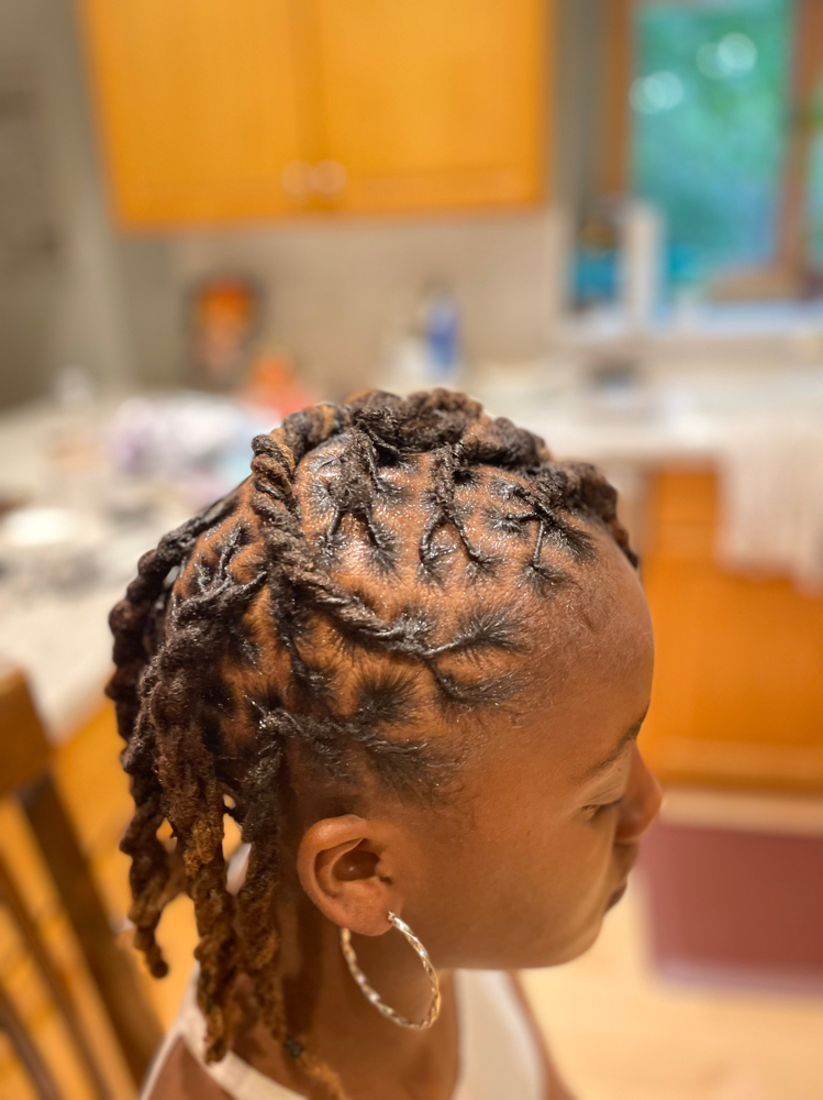 Kids (age 12 &under) Loc Retwist