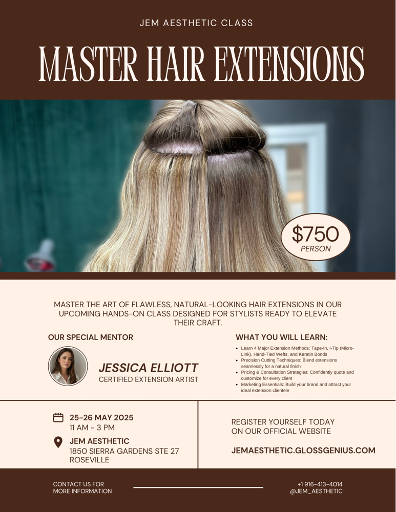Master Hair Extension Class