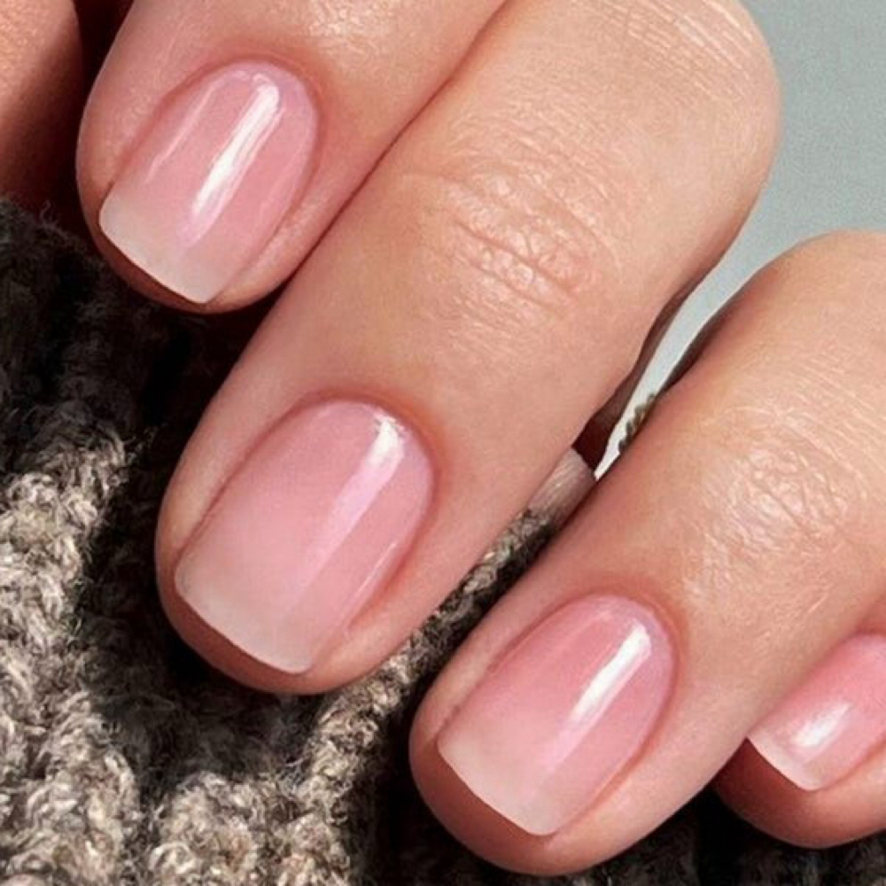 Natural nail Manicure at HunniTips in Mesquite, TX