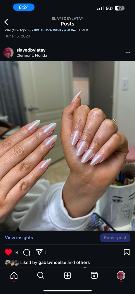 Gel X (Short Almond)
