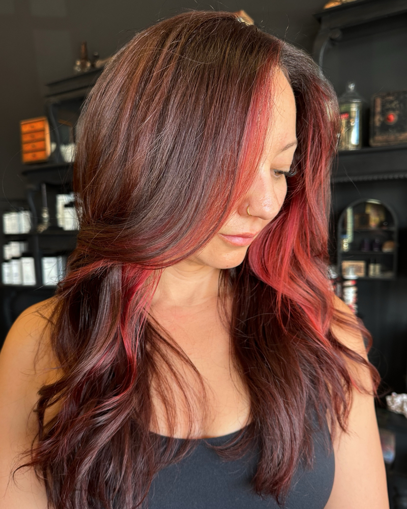 Mini Custom Color at Jen Hairrera in Canyon  Country, CA