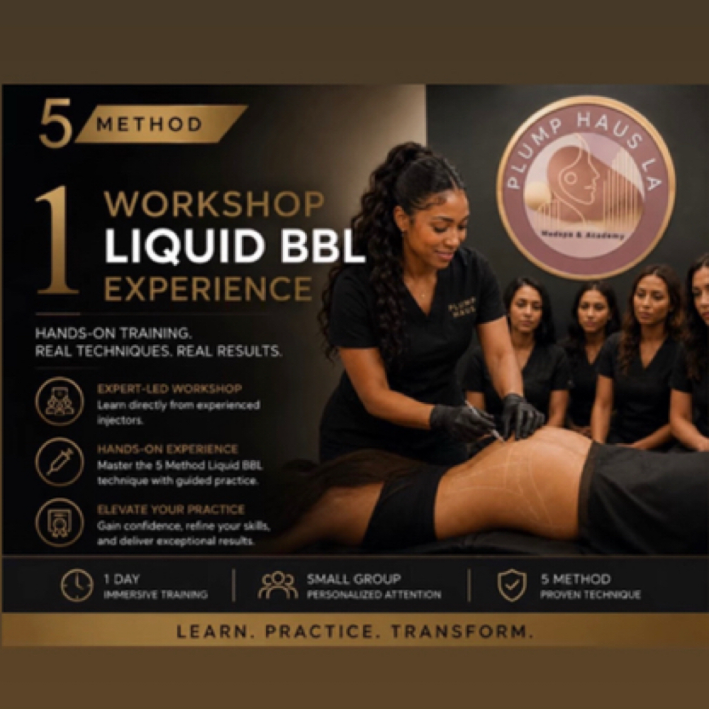 TRAINING: LIQUID BBL WORKSHOP at Plump Haus LA in Beverly Hills, CA