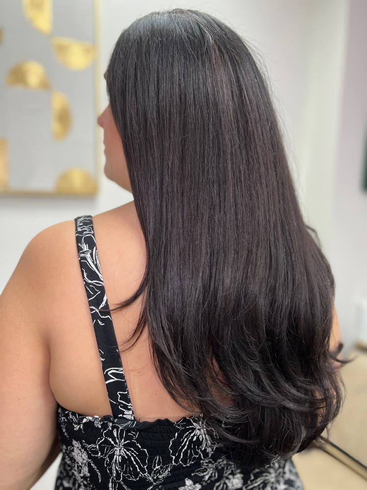 Root Retouch | Gloss | Haircut at Eternal Hair Salon in San Antonio, TX