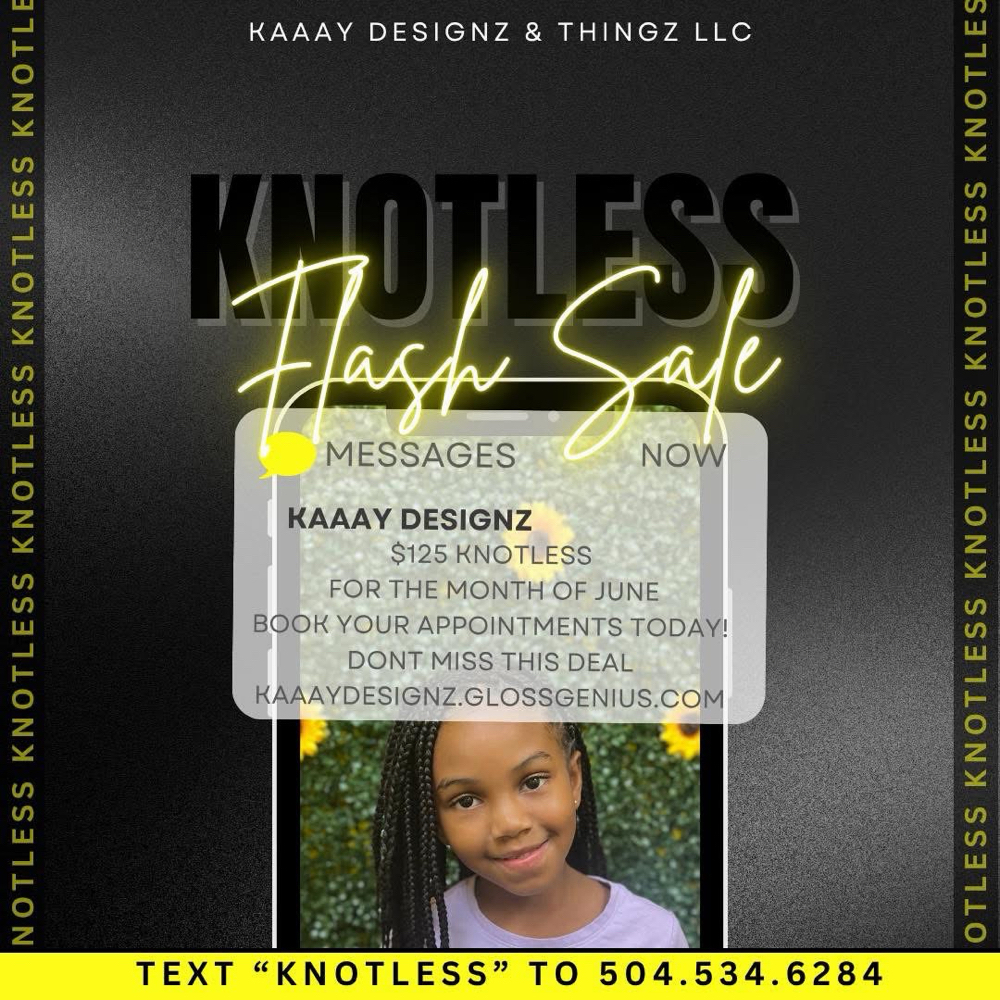 Medium Knotless (Flash Sale) at Kaaay Designz in Douglasville, GA