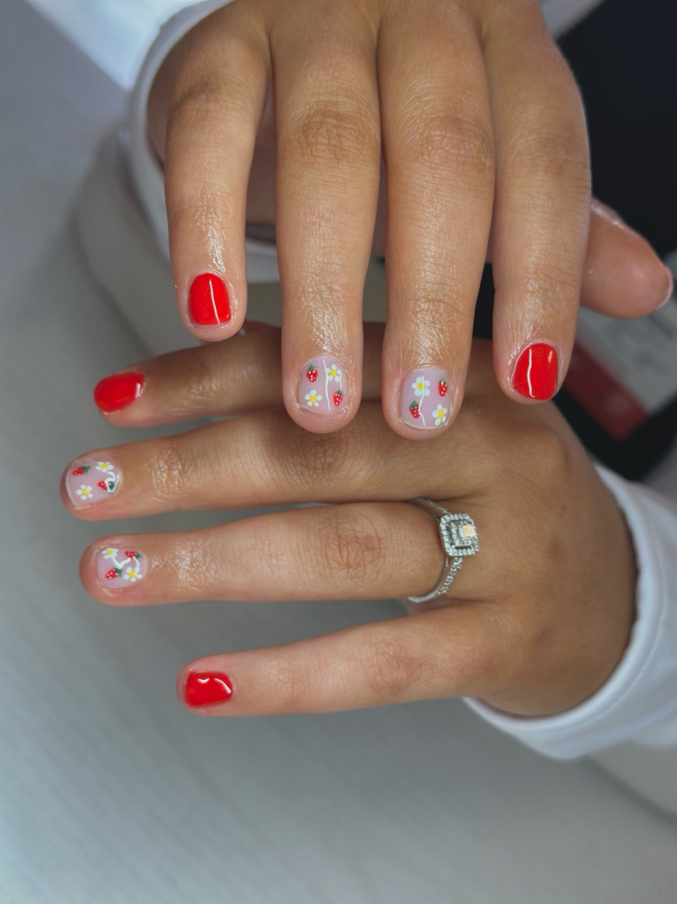 Gel Manicure (NO Design)
