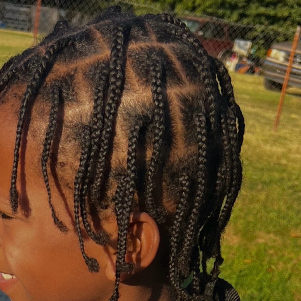 Natural Hair Box Braids (Plaits) at Imperial Touch LLC, in Tulsa, OK