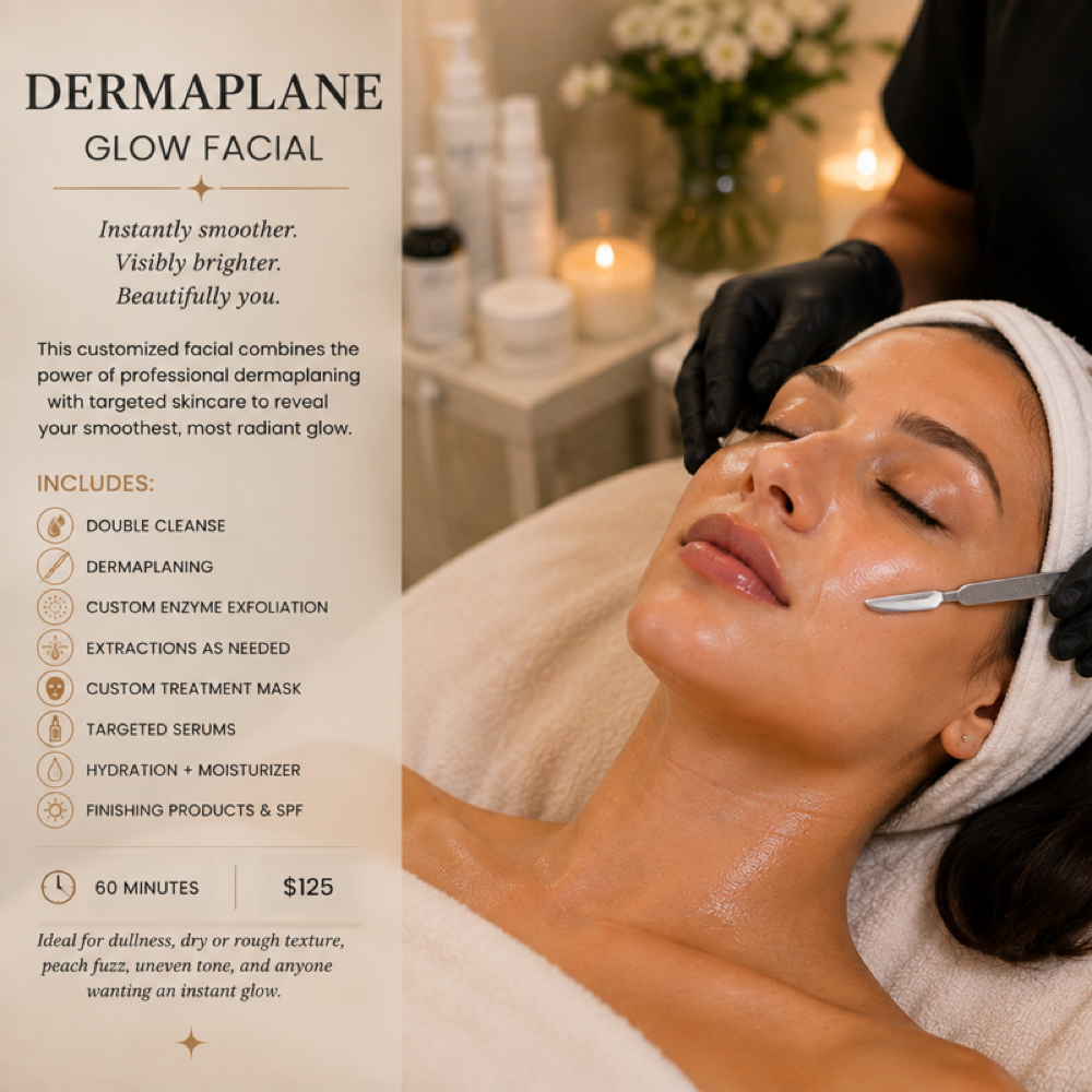 Dermaplane Glow Facial at Soul Aura in Indian Orchard, MA