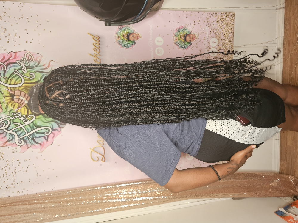 Medium Goddess Box Braids