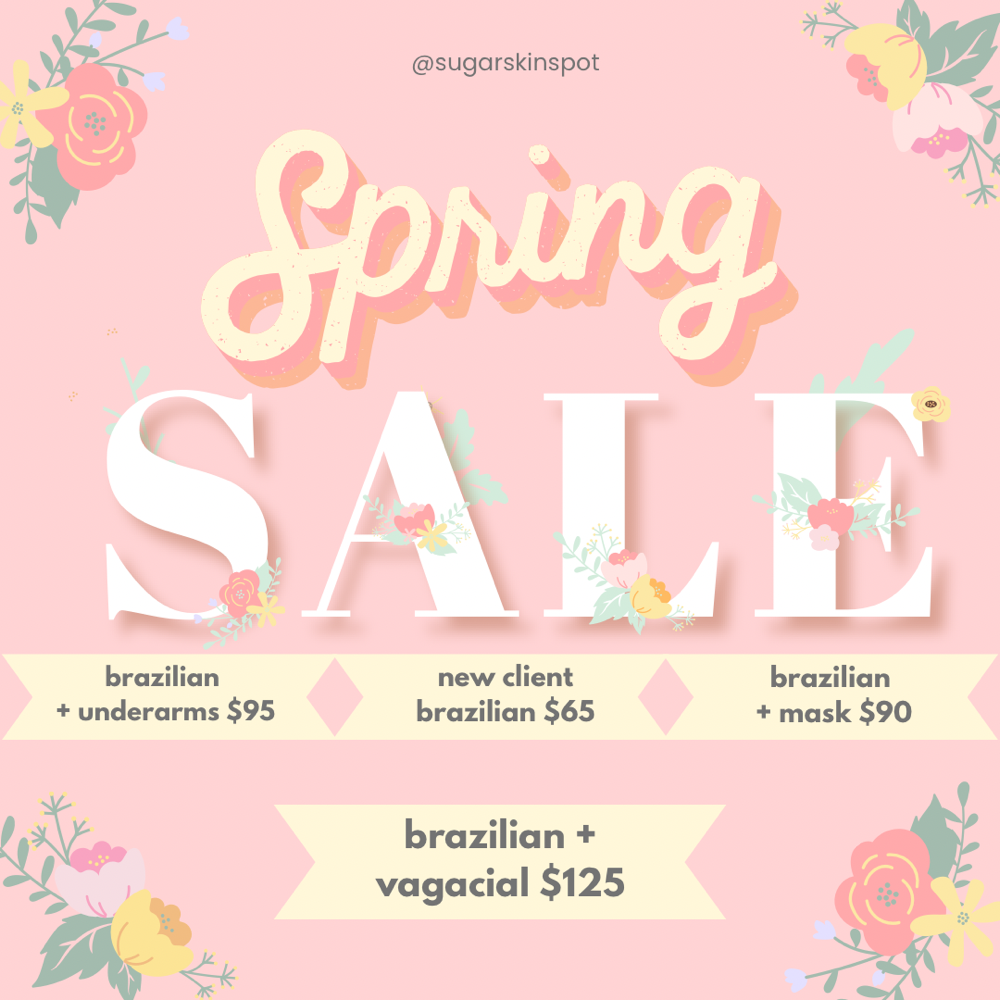 Vagacial + Brazilian Sugar Special