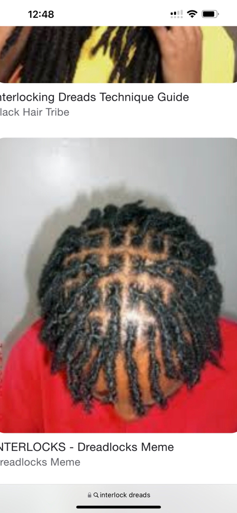 Kiddie Interlock (5 and Under) Locs