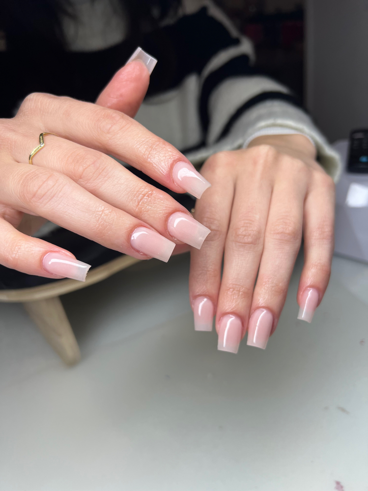 Sm Acrylic Full Set On Bare Nails at _F.nailsss in Phoenix, AZ