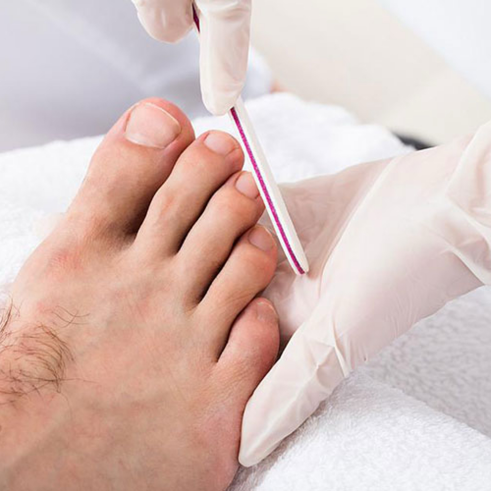 HIS Essential Pedicure at HIS Palace Men's Grooming in Blaine, MN