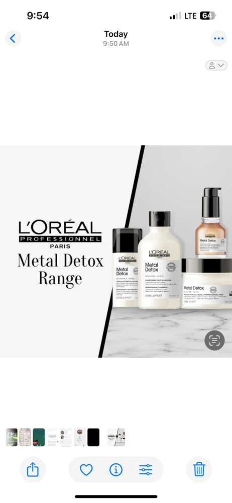 Loreal Metal Detox Treatment Add On