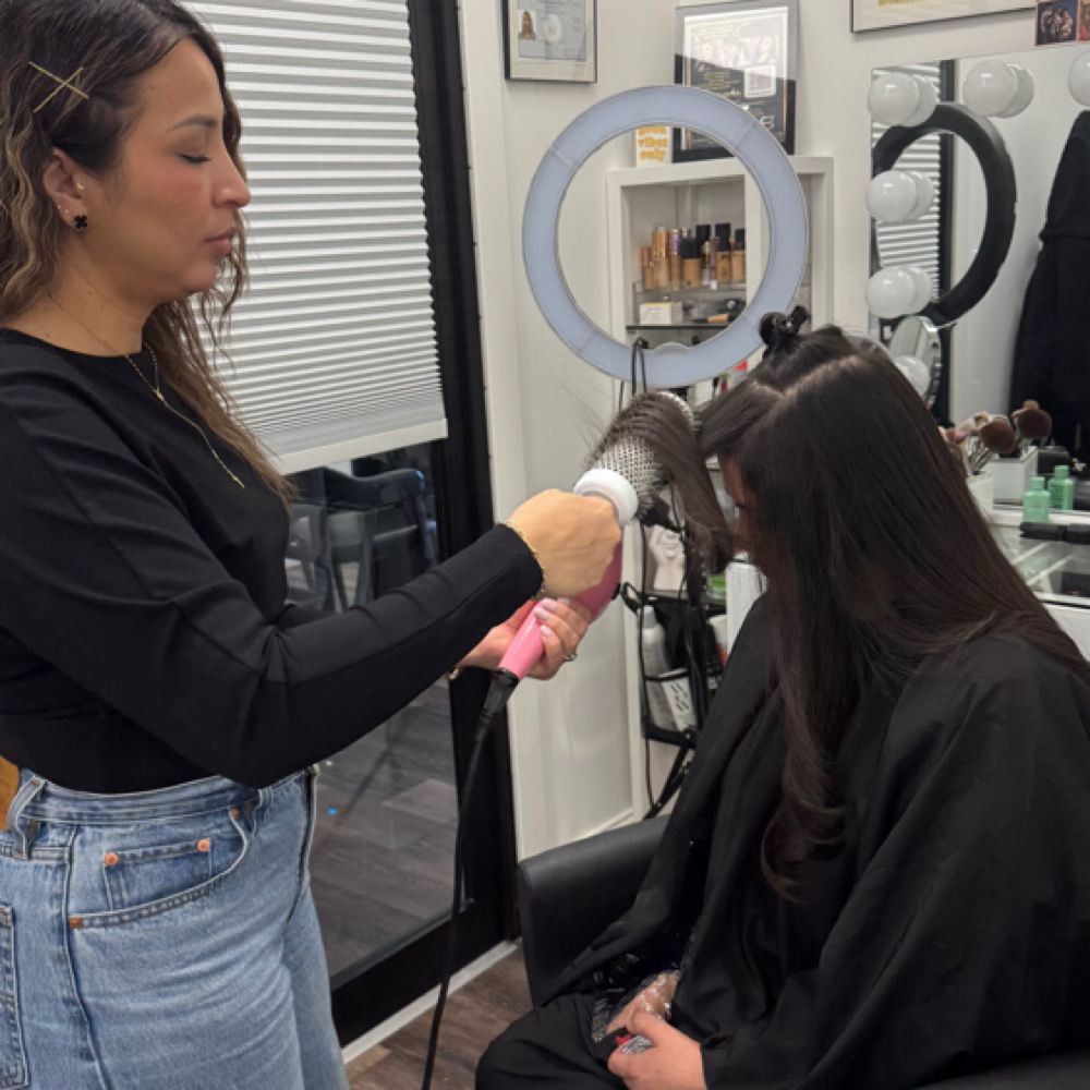 Blow Dry at Saramolinabeauty in Centereach, NY